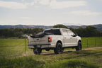 Sheltrd flexible truck bed cover installed on Ford F-150